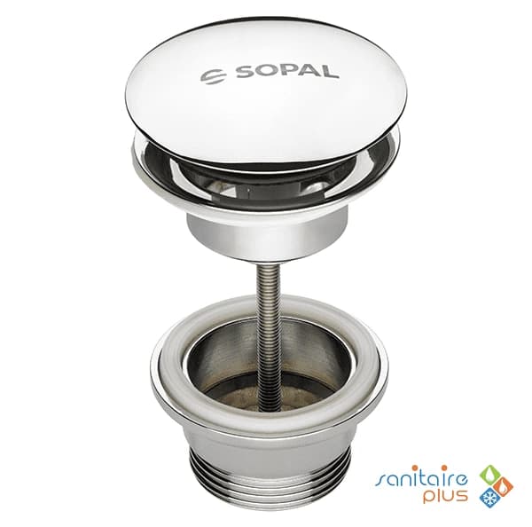 Bonde de lavabo clic clac Rond – SOPAL