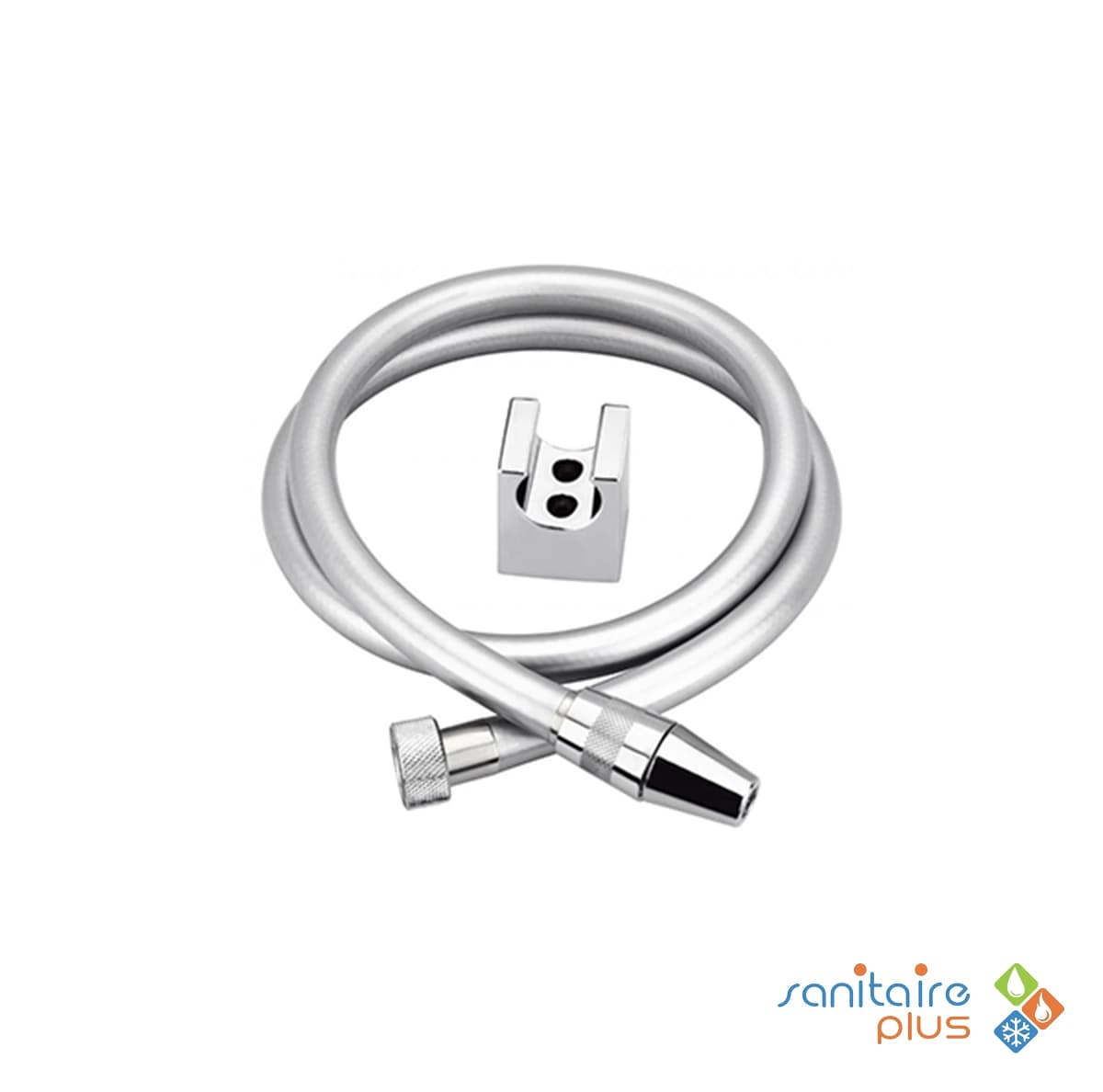 Flexible toilette argent 1M Zarzis
