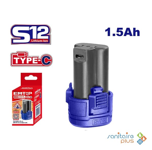 Batterie au lithium-ion 20 v - EMTOP
