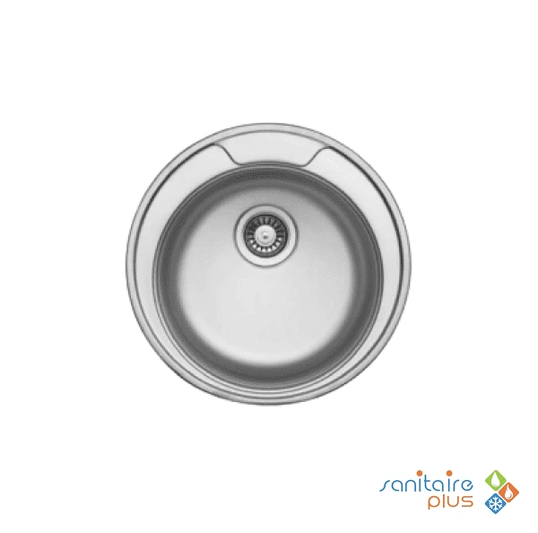 Evier Inox Roco Rond 48