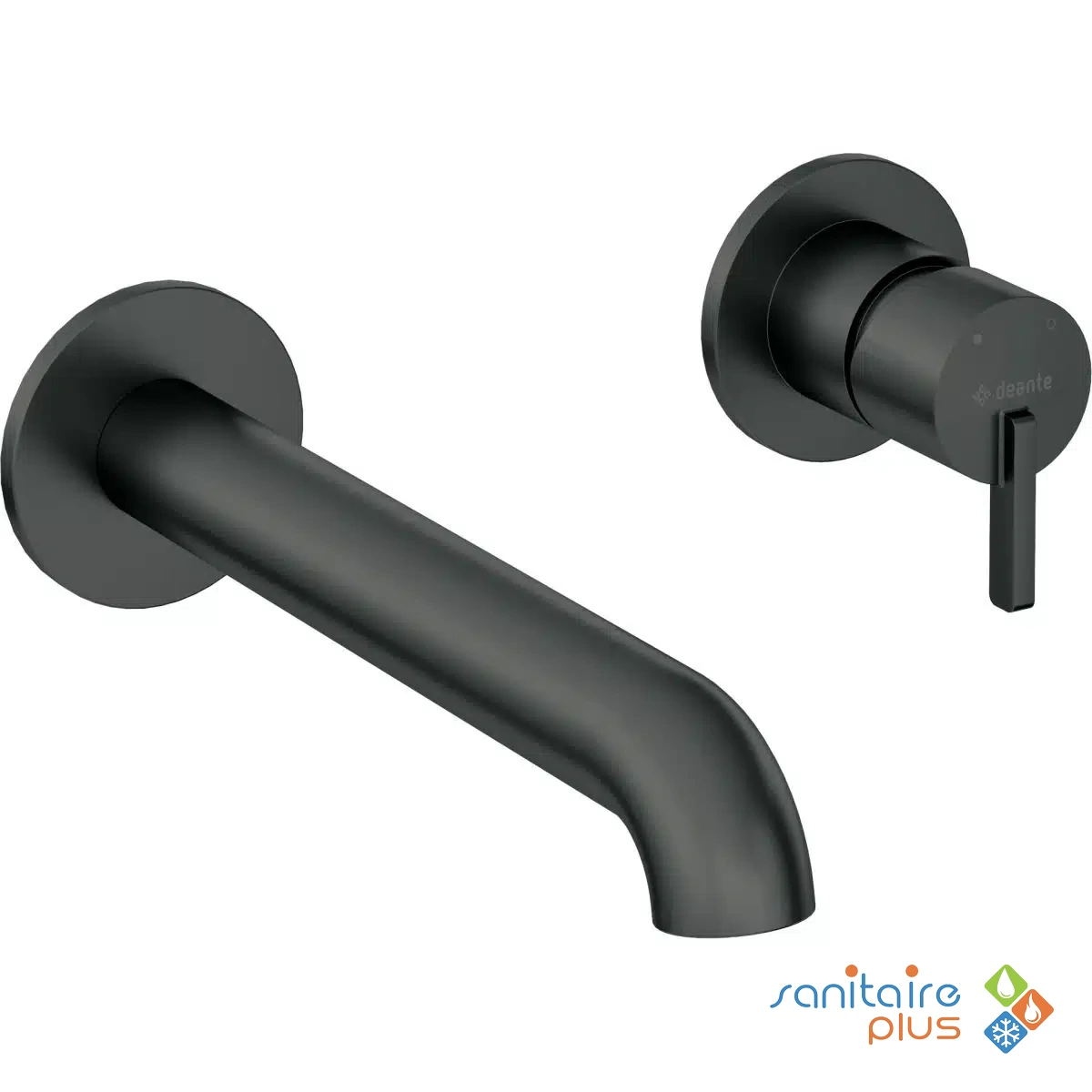 Mitigeur lavabo encastré noir mat – Deante Silia