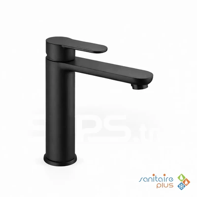 Mitigeur vasque long noir ITALO – PALAZZANI