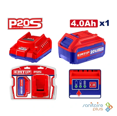 P20S battery charger – EMTOP