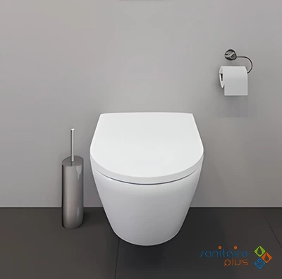 Pack WC suspendue D Neo Rimless avec Abattant