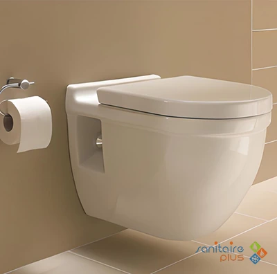 Pack WC suspendue Starck 3 Rimless avec Abattant